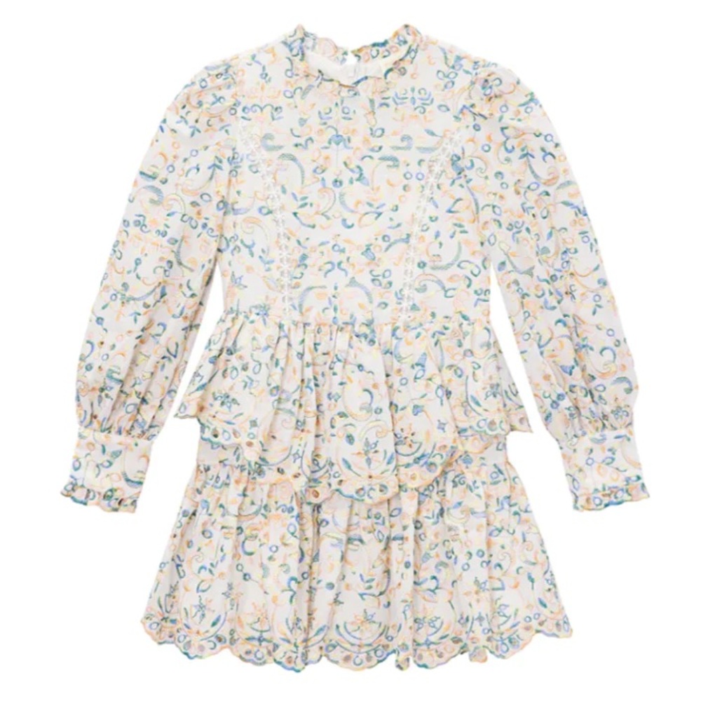 MARLO - LORETTA EMBROIDERED DRESS